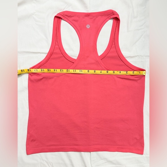 NWOT Lululemon Swiftly Tech Racerback 2.0 *Race Length - Guava Pink - 10 - Picture 12 of 13